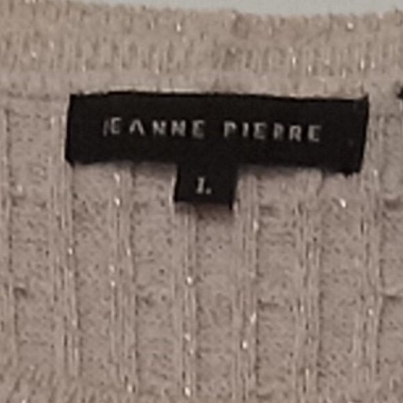 Jeanne Pierre Gold Metallic Twin Set, Size Small - Picture 9 of 12